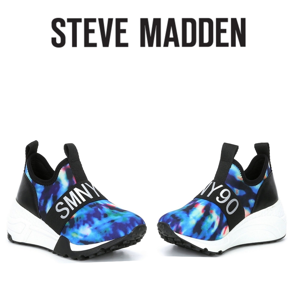 NWOT Steve Madden Girls tie dye sneakers